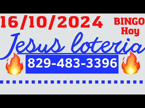 ¡Número de la Suerte para HOY!  Descubre los Ganadores de la Lotería Nacional  – 16/10/2024