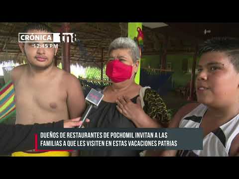 Restaurantes y hoteles del pacífico de Nicaragua listos para recibir a turistas