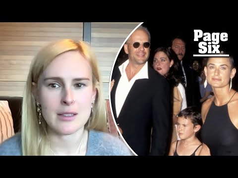 Rumer Willis following Bruce and Demi Moore's 'beautiful' co-parenting example after breakup