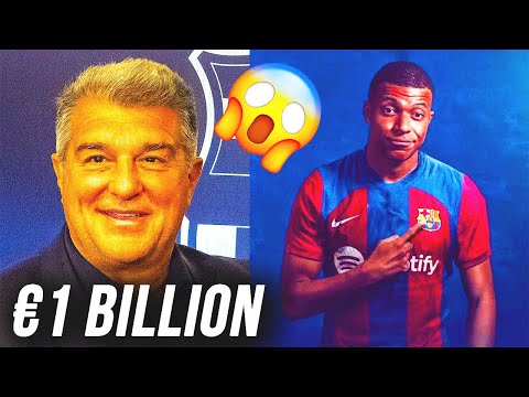 BARCELONA WILL RECEIVE €1 BILLION  BIG TRANSFER IS COMING! MBAPPE to BARCA?