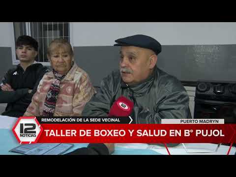 MADRYN | Taller de boxeo y salud en el barrio Pujol