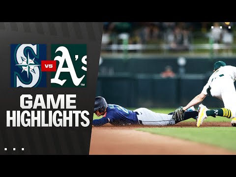 Mariners vs. As Game Highlights (5/6/25) | MLB Highlights