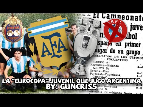 Cuando Argentina jugó la EUROCOPA (aunque técnicamente no pero sí) | Europeo Sub-18 1953 y 1954