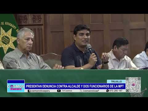 Trujillo: presentan denuncia contra alcalde y dos funcionarios de la MPT