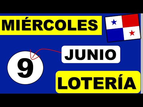 Resultados Sorteo Loteria Miercoles 9 de Junio 2021 Loteria Nacional de Panama Miercolito Que Jugo