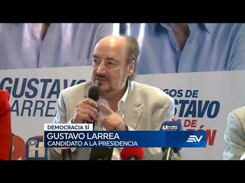 Gustavo Larrea encabeza actos por el mov. Democracia Sí