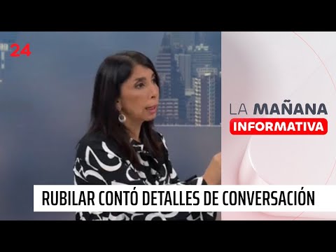 Karla Rubilar: expresidente Piñera estaba muy preocupado de si las ayudas estaban llegando