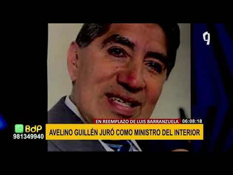 Avelino Guillén: perfil del nuevo ministro del Interior en el Gobierno de Pedro Castillo (2/2)