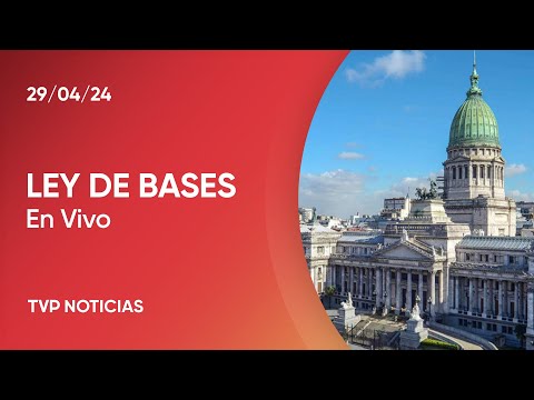 VIVO | Ley de Bases: Sesión en Diputados