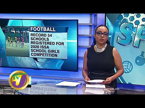 TVJ Sports News: Record Number of Schools in Girls' Football Competition - February 13 2020