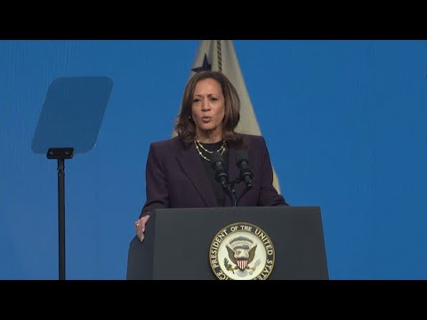 Vice President Kamala Harris speaks at largest teacher's union convention in Houston