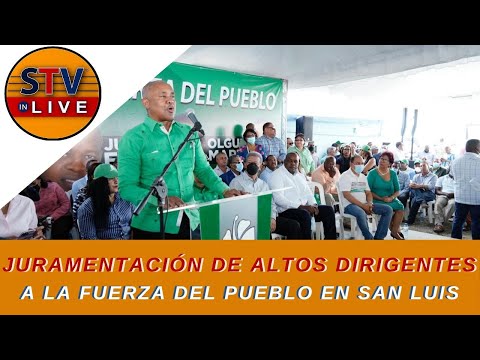 Juramentación de Altos Dirigentes de otros partidos a la Fuerza del Pueblo en San Luis