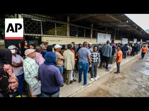 Mozambique votes for president in election that could extend the ruling party's 49 years in power