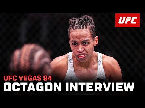 Luana Carolina Octagon Interview | UFC Vegas 94