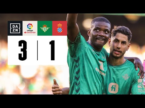 Real Betis vs RCD Espanyol (3-1) | Resumen y goles | Highlights LaLiga Santander