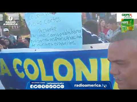 Pobladores protestan exigiendo títulos de propiedad al IP / Radio América