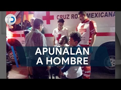 Apuñalan a hombre; lo sorprendieron en una tienda