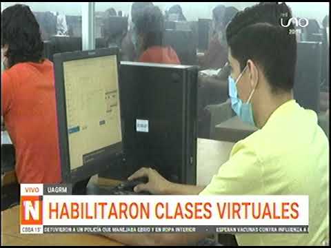 19042024 REINERIO VARGAS UAGRM HABILITA CLASES VIRTUALES POR CASOS DE INFLUENZA UNO