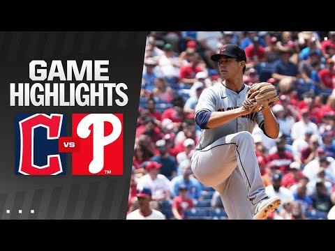 Guardians vs. Phillies Game Highlights (7/28/24) | MLB Highlights