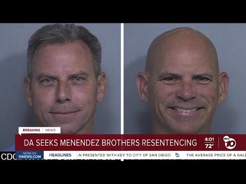 DA seeks resentencing for Menendez brothers