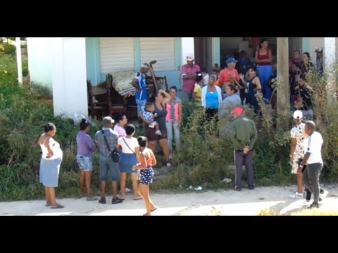 Desalojan a ocho familias en Marianao, LA HABANA