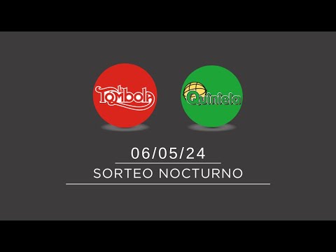 Sorteo Nocturno de Quiniela y Tómbola -06/05/2024