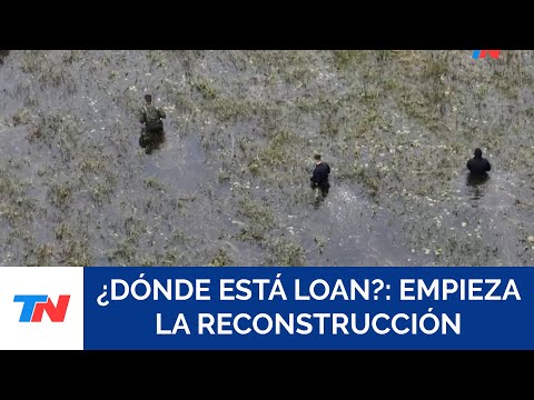 CASO LOAN: Llegó la mamá a la zona de búsqueda para presenciar la reconstrucción de los hechos