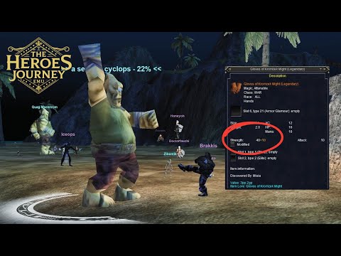 EVERQUEST THJ - How to get +10 HSTR Gloves of Kromzek Might - Hero's Journey Server Tutorial #THJ