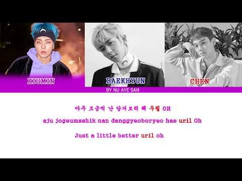 EXO-CBX (첸백시) – “Thursday” Lyrics (Color Coded Lyrics_Ham_Rom_Eng)