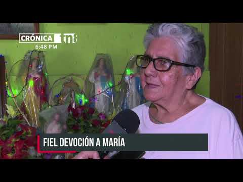 Managua: Familia conmemora 65 años de tradición mariana - Nicaragua