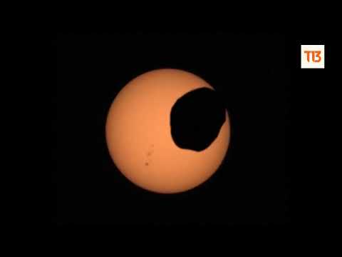 Rover Perseverance capta un eclipse solar desde Marte