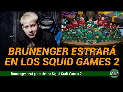 BRUNENGER PARTICIPARÁ de los SQUID CRAFT GAMES 2