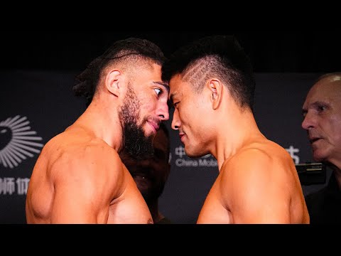 UFC Shanghai: Fighter Faceoffs