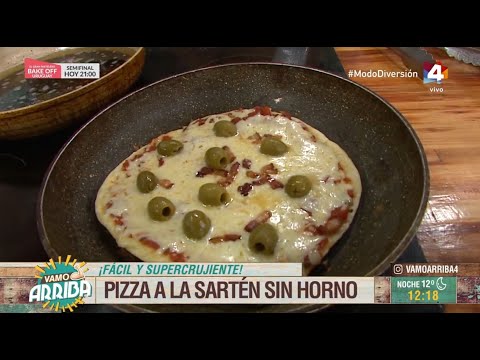 Vamo Arriba - Pizza a la sartén sin horno