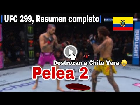 Resumen de la pelea Chito Vera vs. Sean O'Malley UFC 299, pelea completa, Figth Vera vs. OMalley