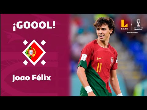 João Félix convirtio el segundo tanto para los lusos y pone a Portugal 2-1 Ghana