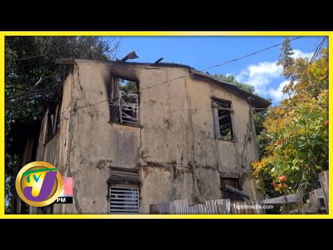 Bob Marley's Childhood House Destroyed by Fire in Jamaica | TVJ News - Sept 18 2021