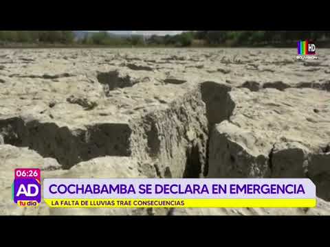 Cochabamba en estado de emergencia por la sequía