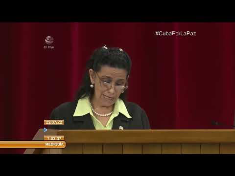 Fiscalía General de la República rinde cuentas ante el parlamento de Cuba