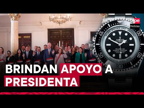 Caso Rolex: ministros respaldan a la presidenta Dina Boluarte