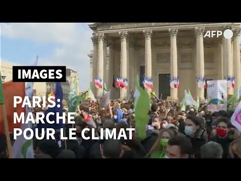 No nature, no future: les jeunes manifestent pour le climat à Paris | AFP Images