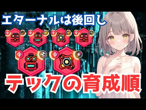 【ダダサバイバー】テックパーツ、双生パーツ作成の優先順位