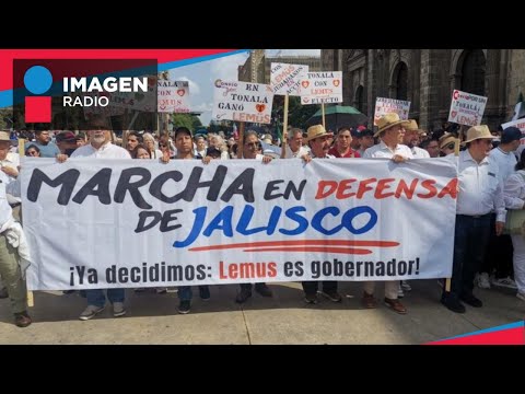 Masiva Marcha en Jalisco: ¡Defendiendo la Victoria de Pablo Lemus!