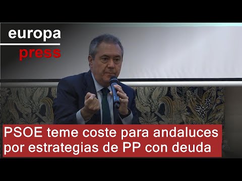 PSOE teme un coste para los andaluces por las estrategias de Génova con financiación