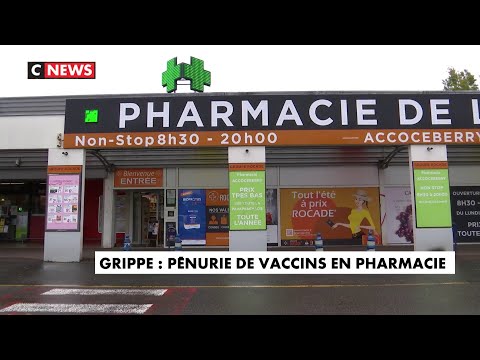 Grippe : pénurie de vaccins en pharmacie
