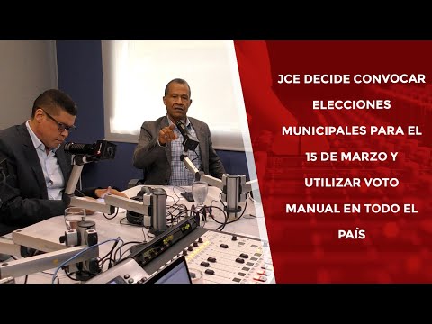 Equipo del Rumbo de la Tarde analiza decisión de la JCE de convocar elecciones municipales para el 1