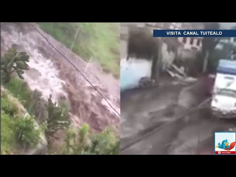 Activan plan de emergencia tras tormenta que dejo fuertes inundaciones en Ecatepec Edomex