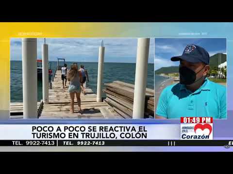Poco a poco se reactiva el turismo en Trujillo, Colón