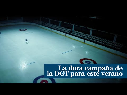 La dura campaña de la DGT grabada en el Palacio de Hielo: Este país no puede soportar más muertes