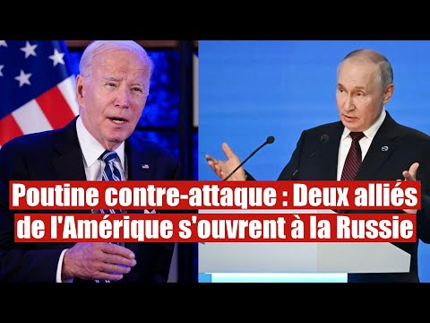Poutine contre-attaque : Deux alliés de l'Amérique accueillent la Russie